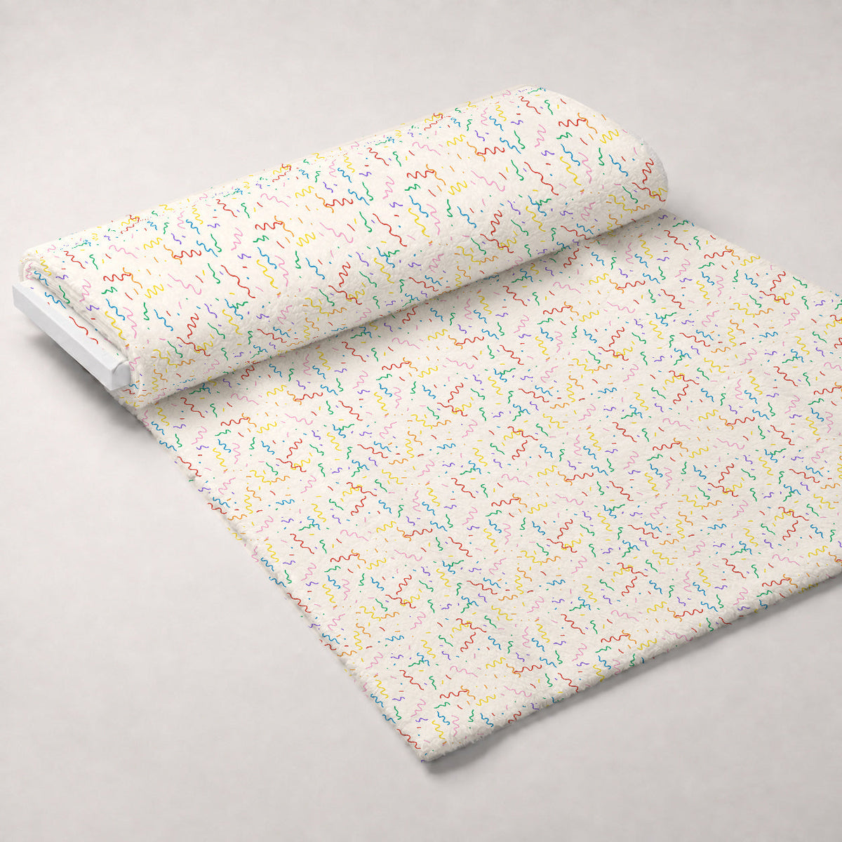 Rainbow Daydream Pattern 9 Fleece Fabric — fleece fabric unrolled bolt preview (mv-fleece-v1:bolt)