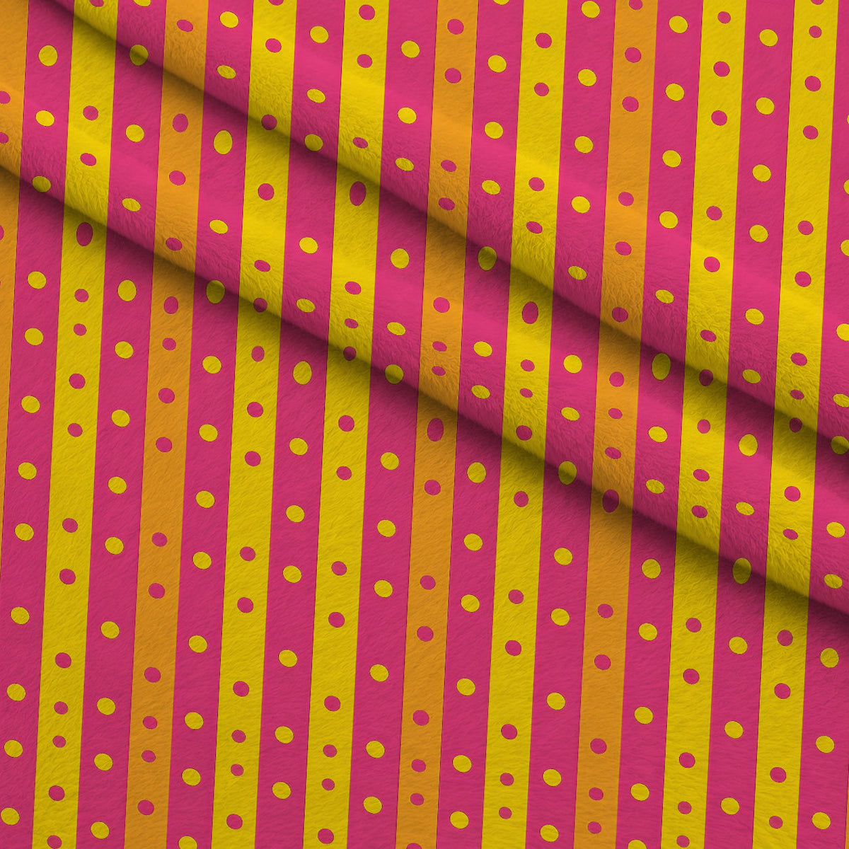 Raspberry Lemonade Pattern 10 Fleece Fabric — fleece fabric folded close-up preview (mv-fleece-v1:lying)