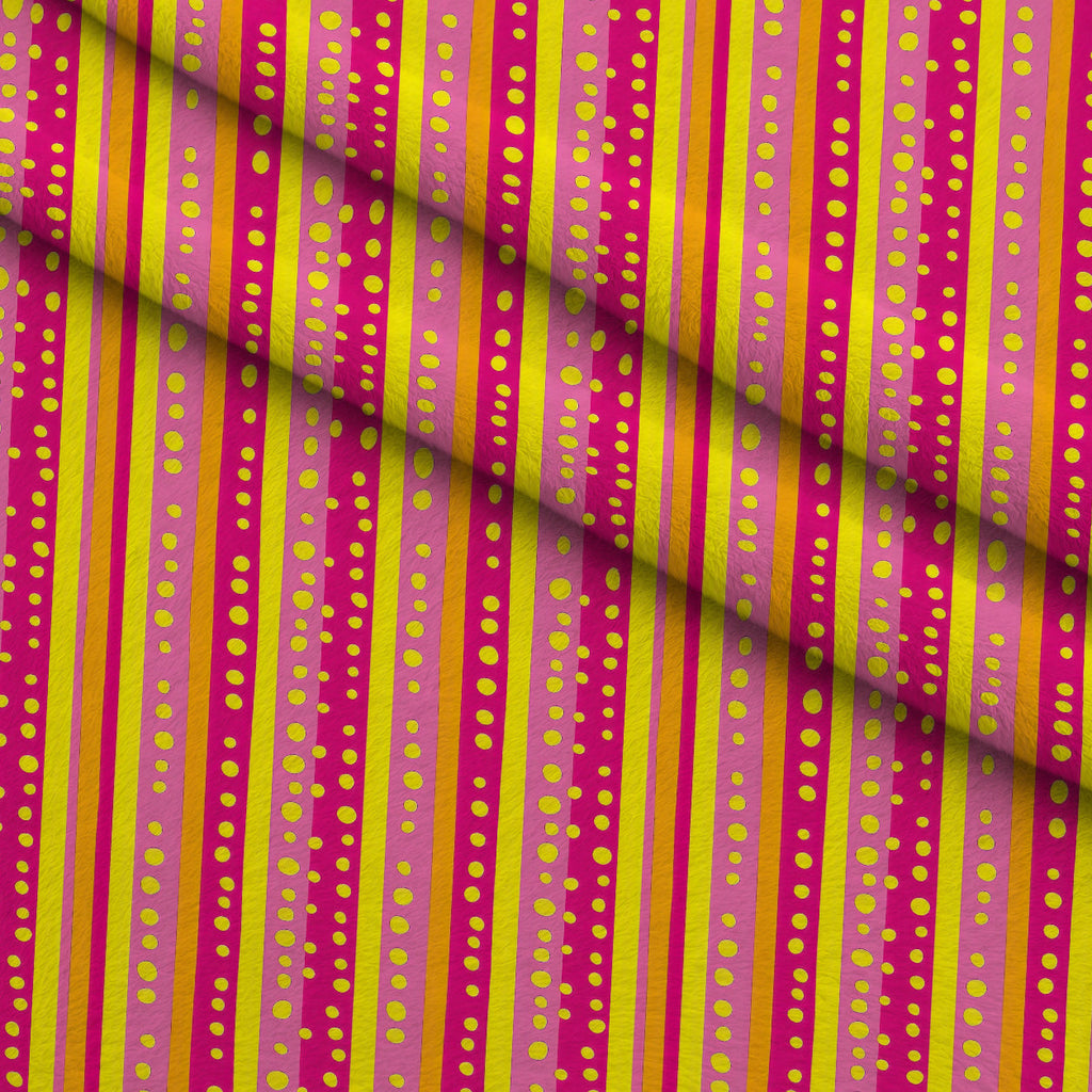 Raspberry Lemonade Pattern 3 Fleece Fabric — fleece fabric folded close-up preview (mv-fleece-v1:lying)