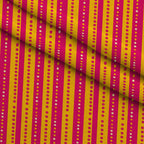 Raspberry Lemonade Pattern 9 Fleece Fabric — fleece fabric folded close-up preview (mv-fleece-v1:lying)