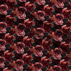 Raven Rose Reverie Pattern 22 Fleece Fabric — fleece fabric folded close-up preview (mv-fleece-v1:lying)
