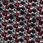 Raven Rose Reverie Pattern 28 Fleece Fabric — fleece fabric folded close-up preview (mv-fleece-v1:lying)