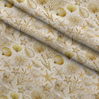 Reef Reverie Pattern 2 Fleece Fabric — fleece fabric folded close-up preview (mv-fleece-v1:lying)
