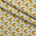Retro Boomerangs Pattern 11 Fleece Fabric — fleece fabric folded close-up preview (mv-fleece-v1:lying)