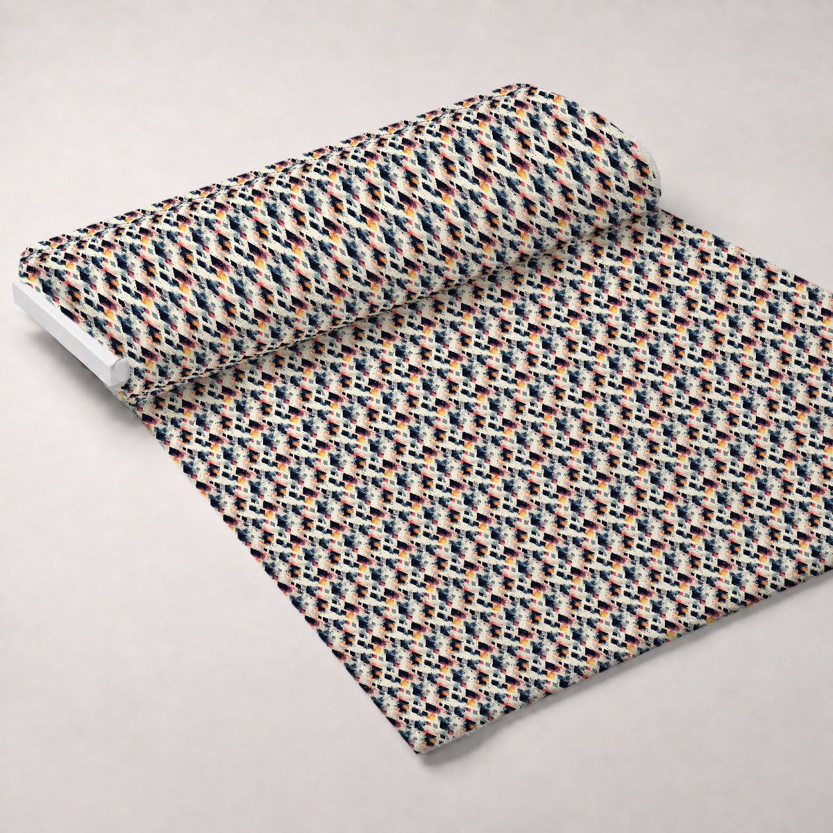 Retro Ember Wash Pattern 3 Fleece Fabric — fleece fabric unrolled bolt preview (mv-fleece-v1:bolt)
