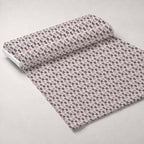 Retro Floral Pattern 11 Fleece Fabric — fleece fabric unrolled bolt preview (mv-fleece-v1:bolt)