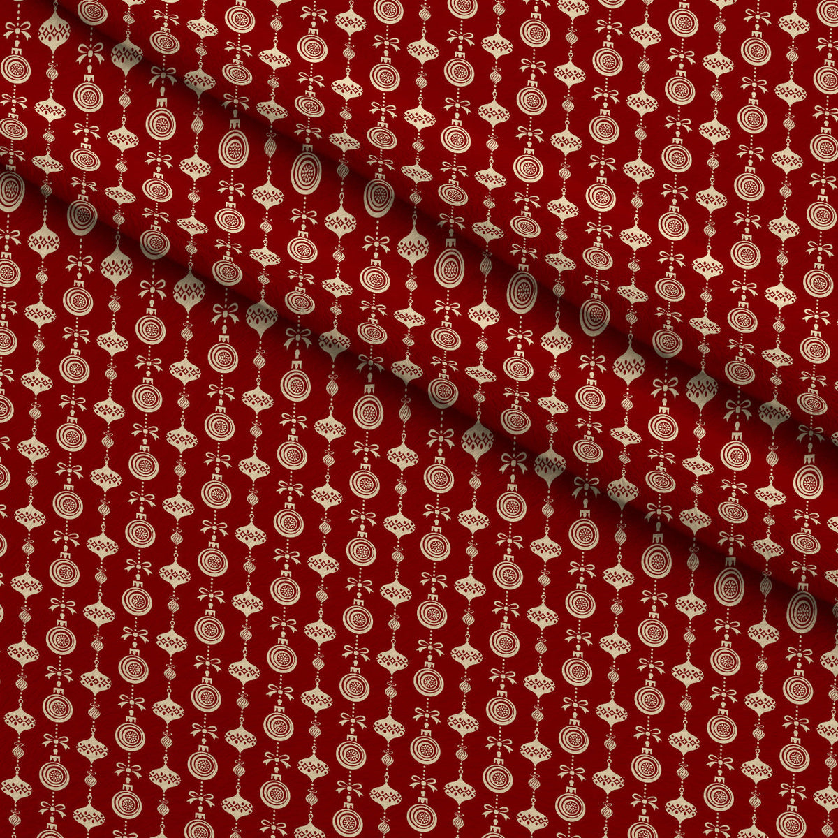 Retro Holiday Cheer Pattern 6 Fleece Fabric — fleece fabric folded close-up preview (mv-fleece-v1:lying)