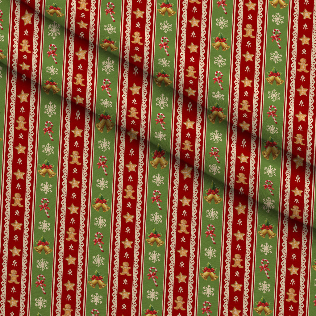 Retro Holiday Cheer Pattern 7 Fleece Fabric — fleece fabric folded close-up preview (mv-fleece-v1:lying)