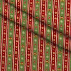 Retro Holiday Cheer Pattern 7 Fleece Fabric — fleece fabric folded close-up preview (mv-fleece-v1:lying)