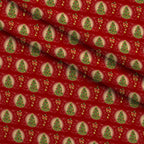 Retro Holiday Cheer Pattern 8 Fleece Fabric — fleece fabric folded close-up preview (mv-fleece-v1:lying)