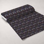 Retro Lab Pattern 12 Fleece Fabric — fleece fabric unrolled bolt preview (mv-fleece-v1:bolt)