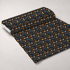 Retro Lab Pattern 14 Fleece Fabric — fleece fabric unrolled bolt preview (mv-fleece-v1:bolt)