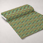 Retro Rides Pattern 1 Fleece Fabric — fleece fabric unrolled bolt preview (mv-fleece-v1:bolt)