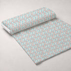 Ribbon Orchard Pattern 1 Fleece Fabric — fleece fabric unrolled bolt preview (mv-fleece-v1:bolt)