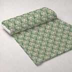 Rococo Blooms Pattern 102 Fleece Fabric — fleece fabric unrolled bolt preview (mv-fleece-v1:bolt)