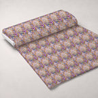 Rococo Blooms Pattern 106 Fleece Fabric — fleece fabric unrolled bolt preview (mv-fleece-v1:bolt)