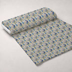 Rococo Blooms Pattern 150 Fleece Fabric — fleece fabric unrolled bolt preview (mv-fleece-v1:bolt)