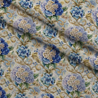 Rococo Blooms Pattern 150 Fleece Fabric — fleece fabric folded close-up preview (mv-fleece-v1:lying)