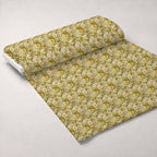 Rococo Blooms Pattern 163 Fleece Fabric — fleece fabric unrolled bolt preview (mv-fleece-v1:bolt)