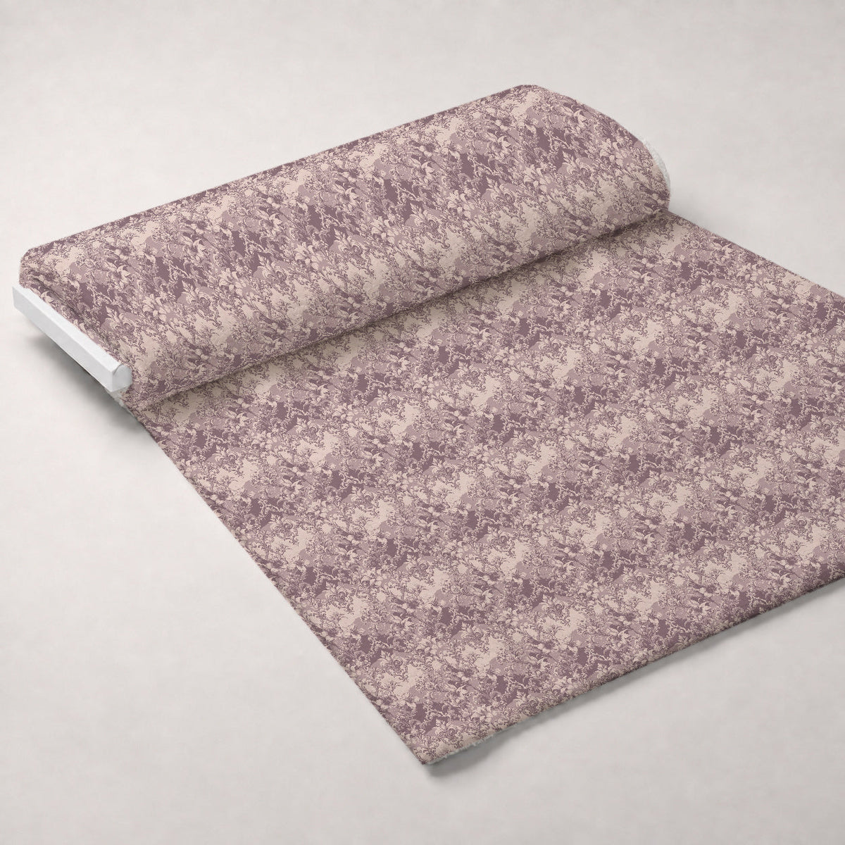 Rococo Blooms Pattern 237 Fleece Fabric — fleece fabric unrolled bolt preview (mv-fleece-v1:bolt)