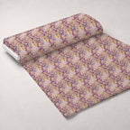 Rococo Blooms Pattern 239 Fleece Fabric — fleece fabric unrolled bolt preview (mv-fleece-v1:bolt)