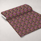 Rococo Blooms Pattern 29 Fleece Fabric — fleece fabric unrolled bolt preview (mv-fleece-v1:bolt)