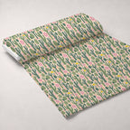 Rodeo Blooms Pattern 3 Fleece Fabric — fleece fabric unrolled bolt preview (mv-fleece-v1:bolt)