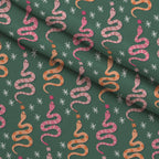 Rodeo Blooms Pattern 6 Fleece Fabric — fleece fabric folded close-up preview (mv-fleece-v1:lying)