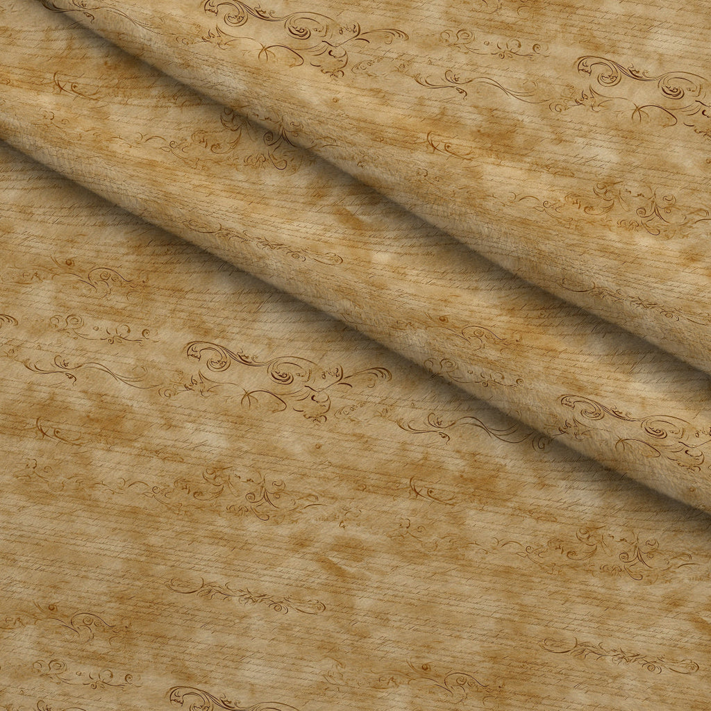 Rodeo Ranch Pattern 19 Fleece Fabric — fleece fabric folded close-up preview (mv-fleece-v1:lying)