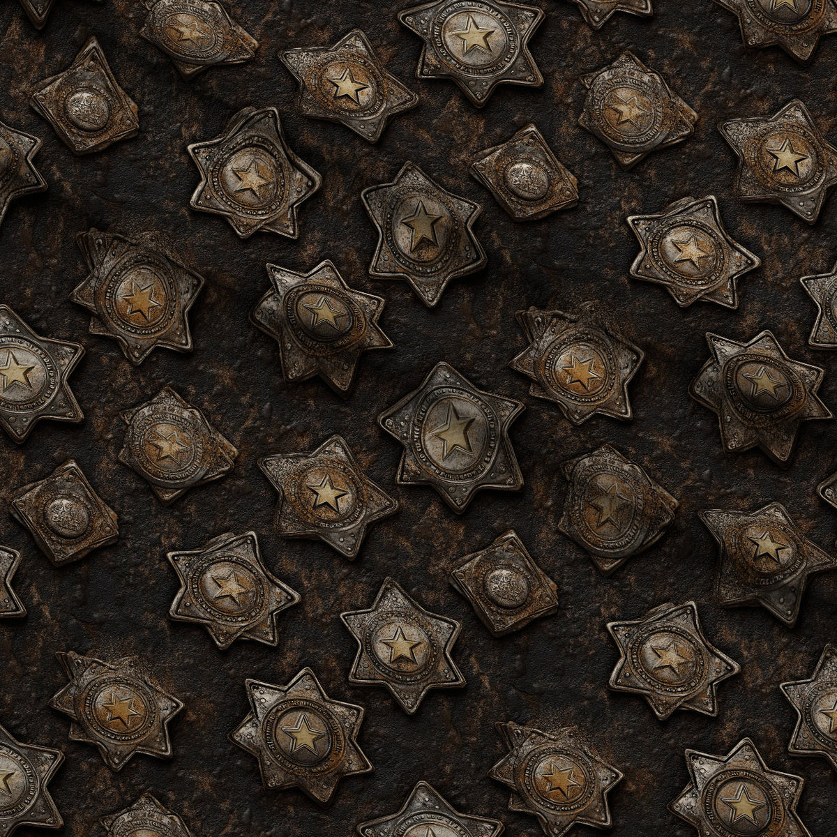 Rodeo Ranch Pattern 40 Fleece Fabric — fleece fabric folded close-up preview (mv-fleece-v1:lying)