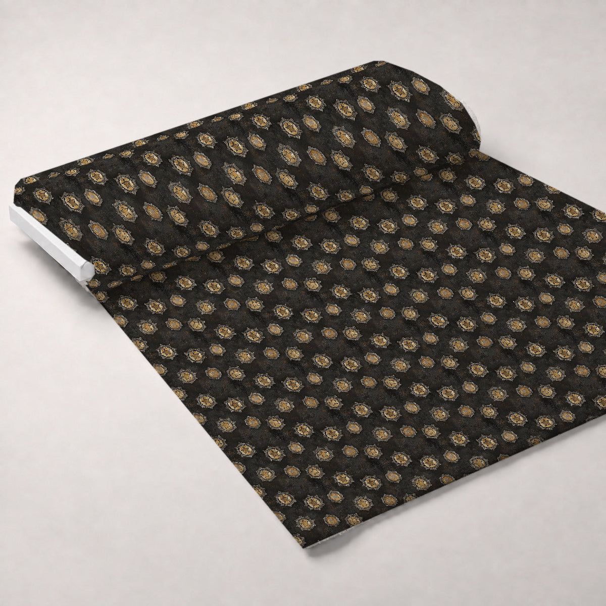 Rodeo Ranch Pattern 41 Fleece Fabric — fleece fabric unrolled bolt preview (mv-fleece-v1:bolt)