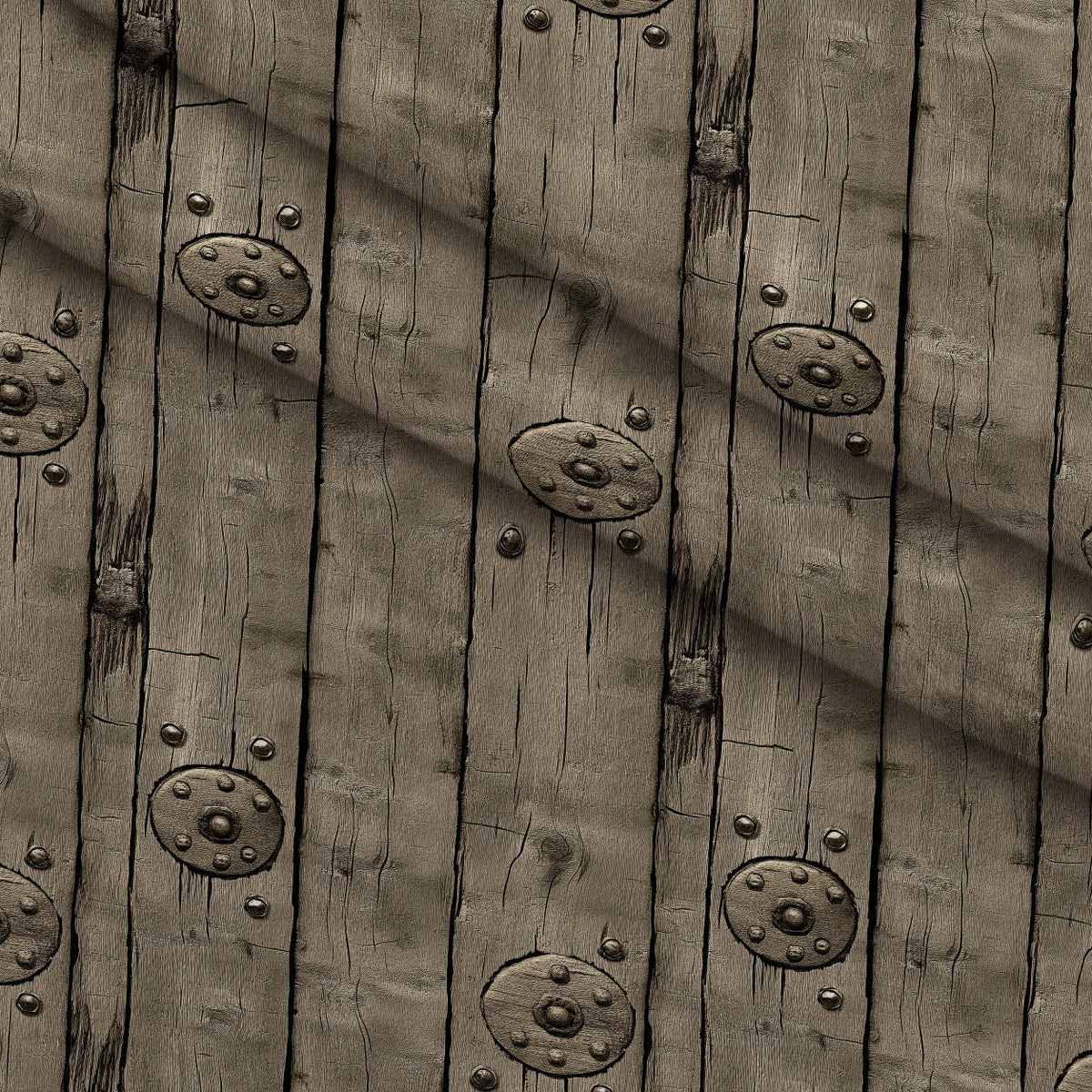 Rodeo Ranch Pattern 43 Fleece Fabric — fleece fabric folded close-up preview (mv-fleece-v1:lying)