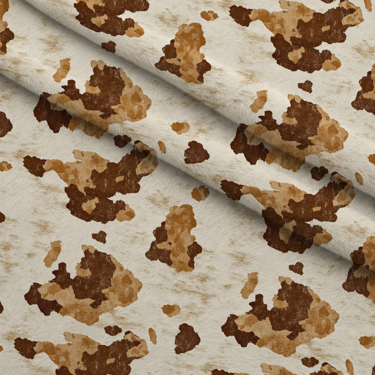 Rodeo Ranch Pattern 58 Fleece Fabric — fleece fabric folded close-up preview (mv-fleece-v1:lying)
