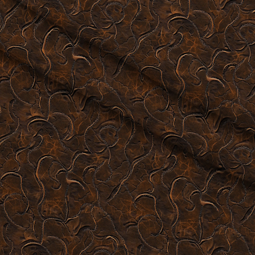 Rodeo Ranch Pattern 62 Fleece Fabric — fleece fabric folded close-up preview (mv-fleece-v1:lying)