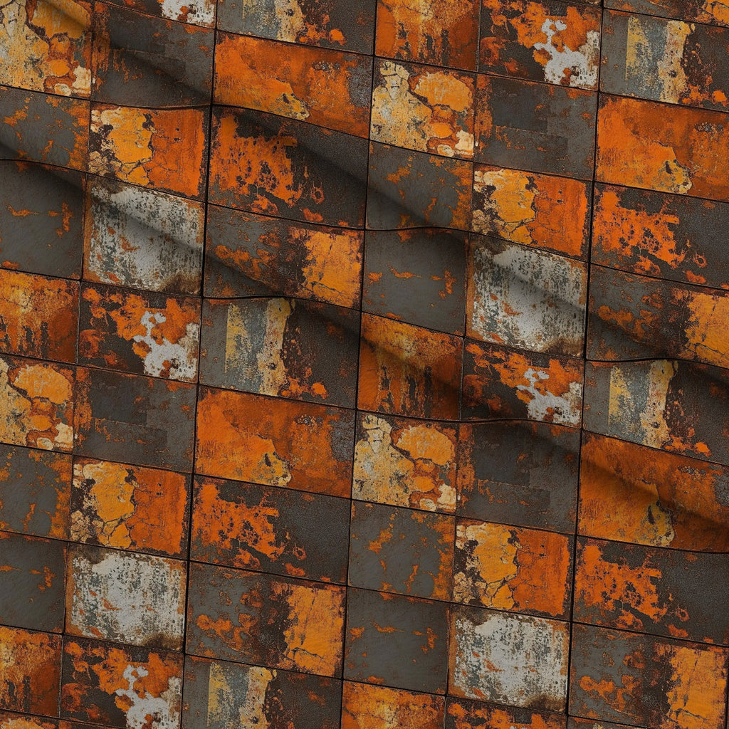 Rodeo Ranch Pattern 74 Fleece Fabric — fleece fabric folded close-up preview (mv-fleece-v1:lying)