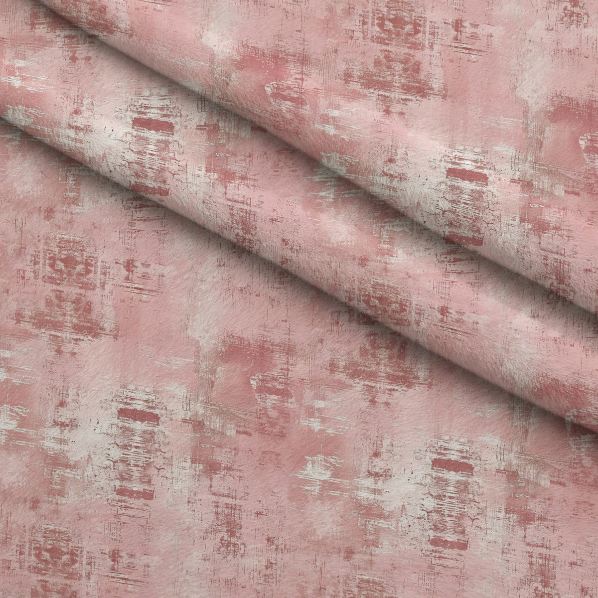 Rose Patina Pattern 4 Fleece Fabric — fleece fabric folded close-up preview (mv-fleece-v1:lying)
