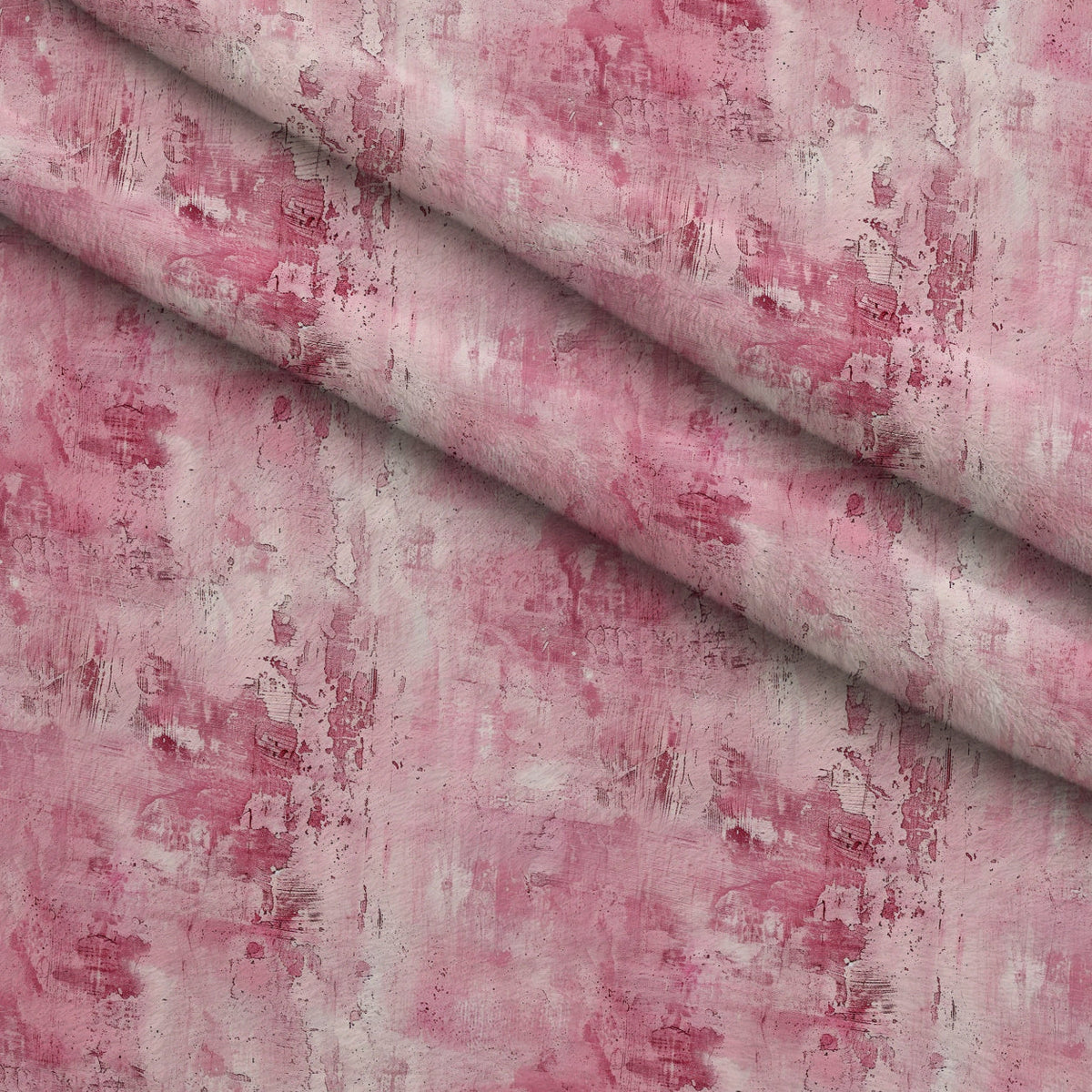 Rose Patina Pattern 5 Fleece Fabric — fleece fabric folded close-up preview (mv-fleece-v1:lying)