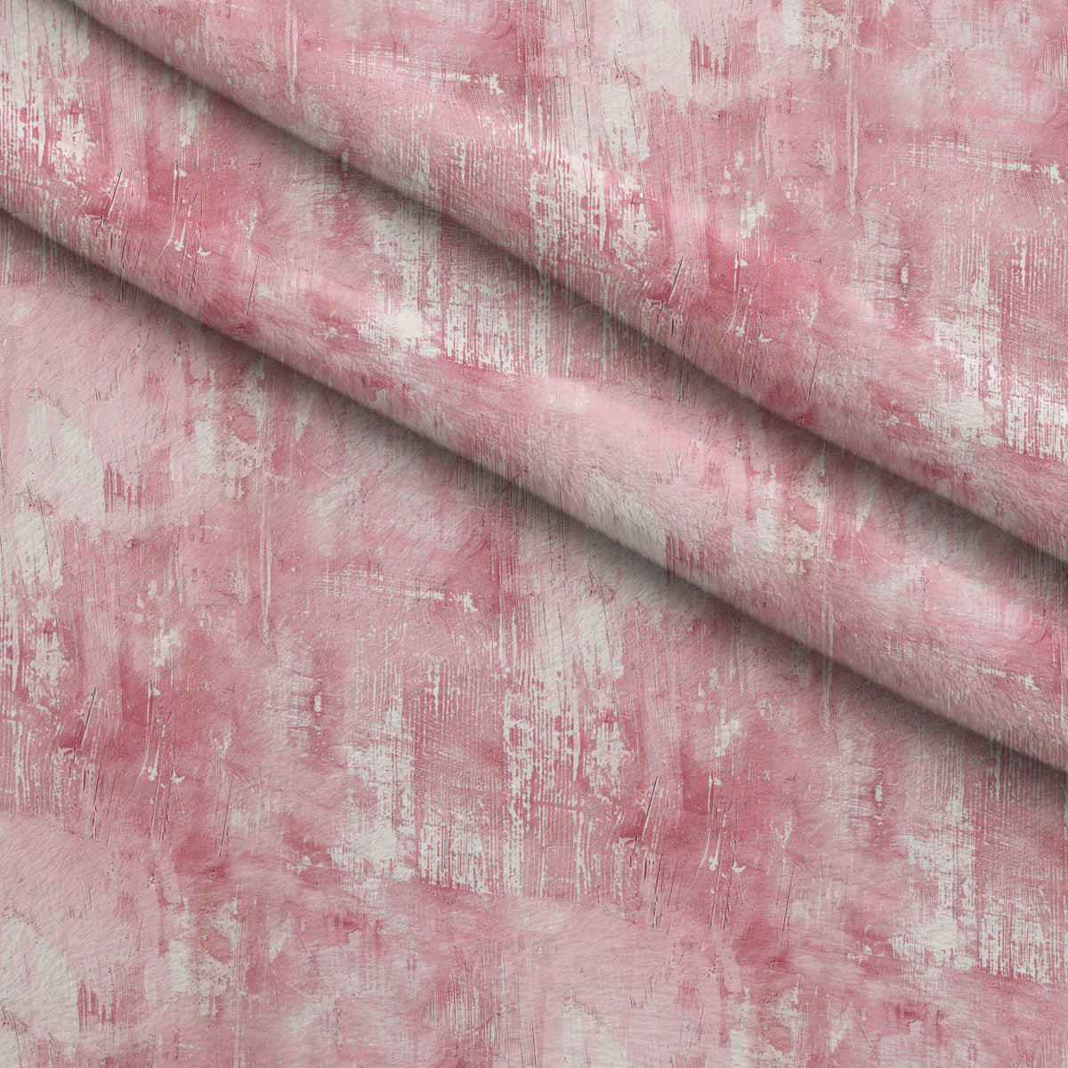Rose Patina Pattern 6 Fleece Fabric — fleece fabric folded close-up preview (mv-fleece-v1:lying)