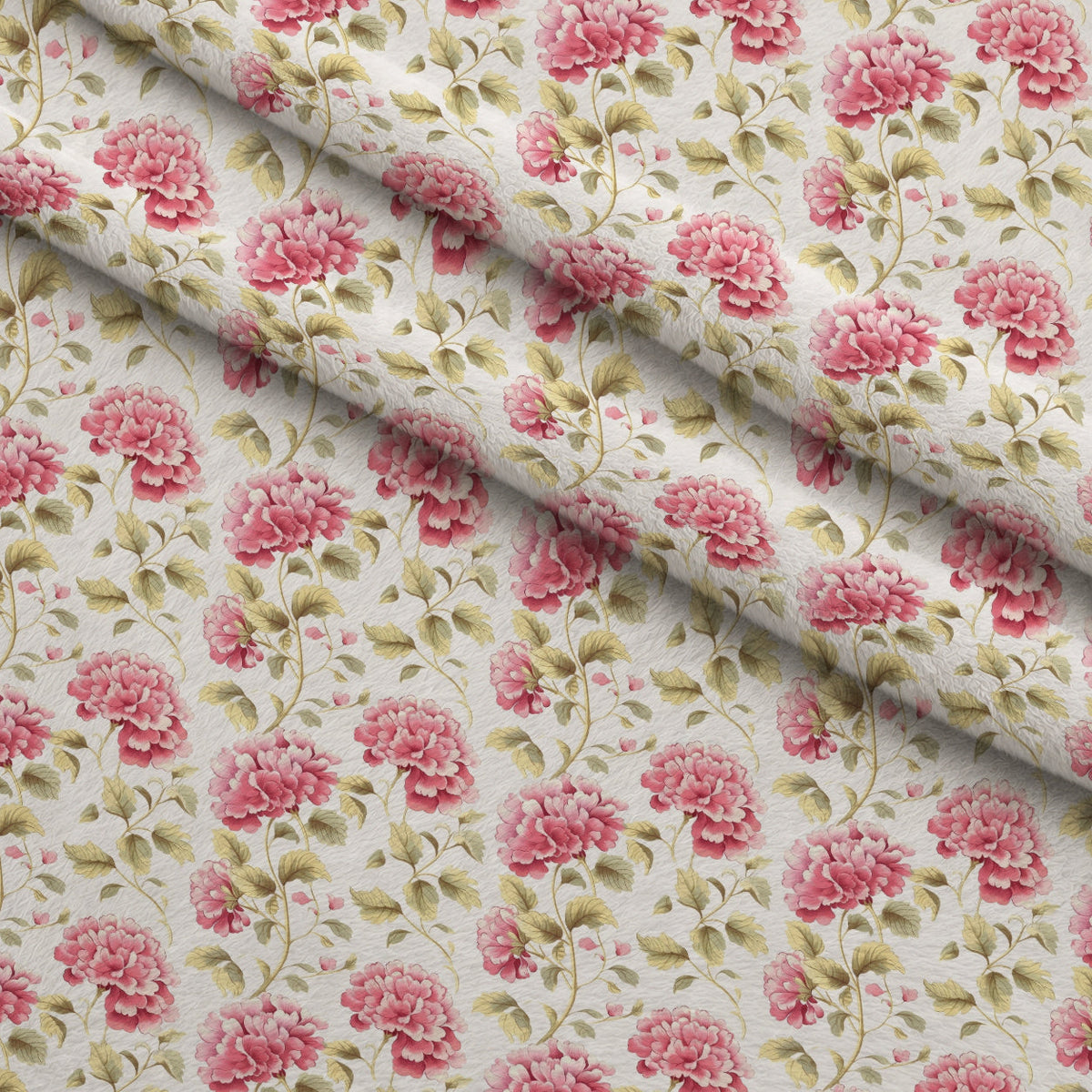 Rosebud Picnic Pattern 12 Fleece Fabric — fleece fabric folded close-up preview (mv-fleece-v1:lying)