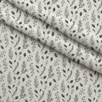 Rosemary Wreaths Pattern 14 Fleece Fabric — fleece fabric folded close-up preview (mv-fleece-v1:lying)