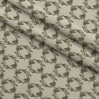 Rosemary Wreaths Pattern 19 Fleece Fabric — fleece fabric folded close-up preview (mv-fleece-v1:lying)