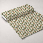 Rosemary Wreaths Pattern 24 Fleece Fabric — fleece fabric unrolled bolt preview (mv-fleece-v1:bolt)