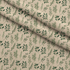 Rosemary Wreaths Pattern 37 Fleece Fabric — fleece fabric folded close-up preview (mv-fleece-v1:lying)