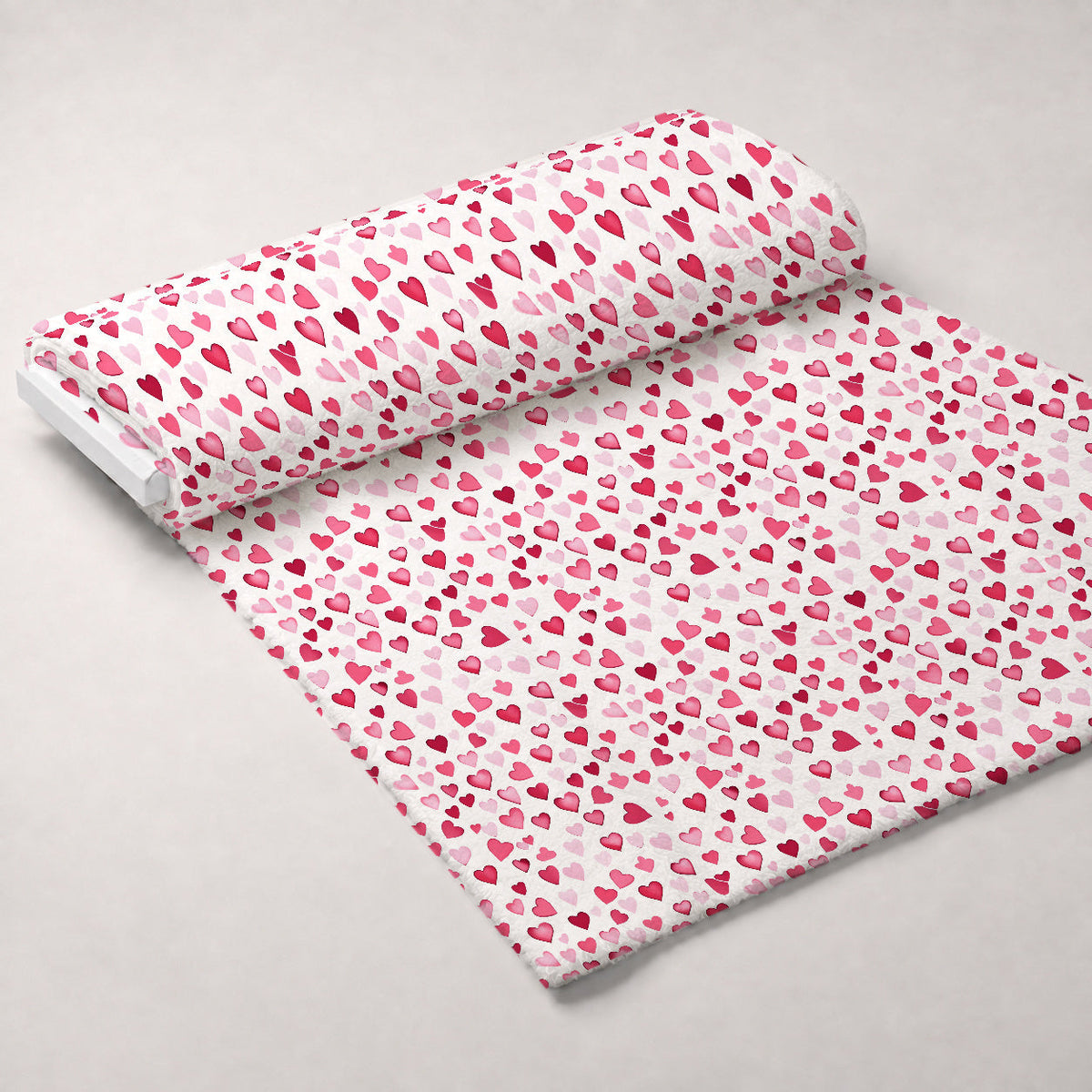 Rosewater Romance Pattern 2 Fleece Fabric — fleece fabric unrolled bolt preview (mv-fleece-v1:bolt)