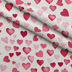 Rosewater Romance Pattern 2 Fleece Fabric — fleece fabric folded close-up preview (mv-fleece-v1:lying)