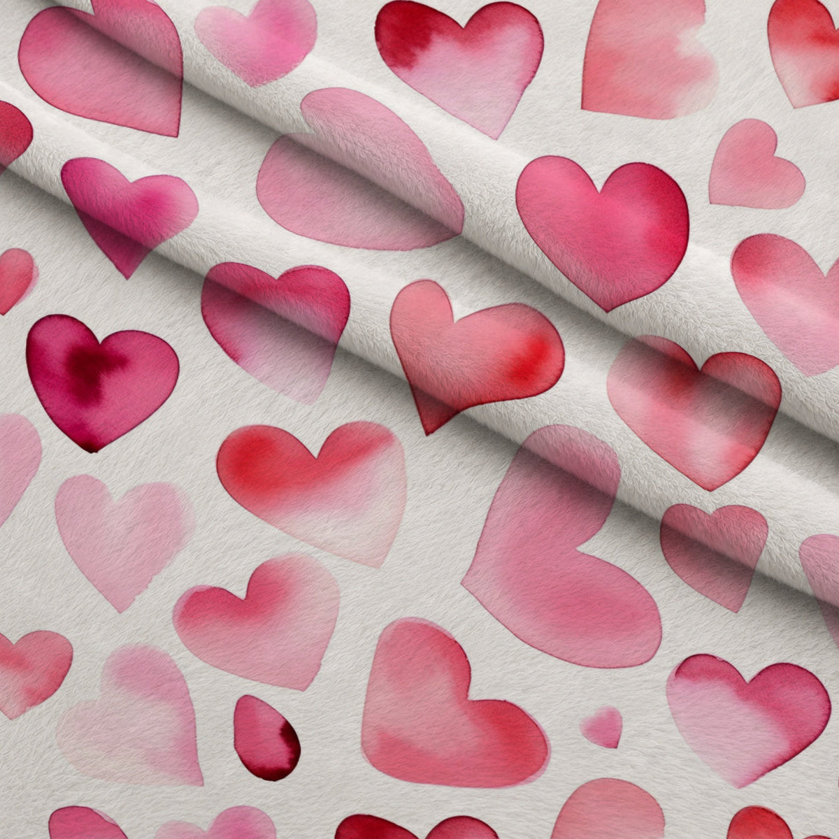 Rosewater Romance Pattern 6 Fleece Fabric — fleece fabric folded close-up preview (mv-fleece-v1:lying)