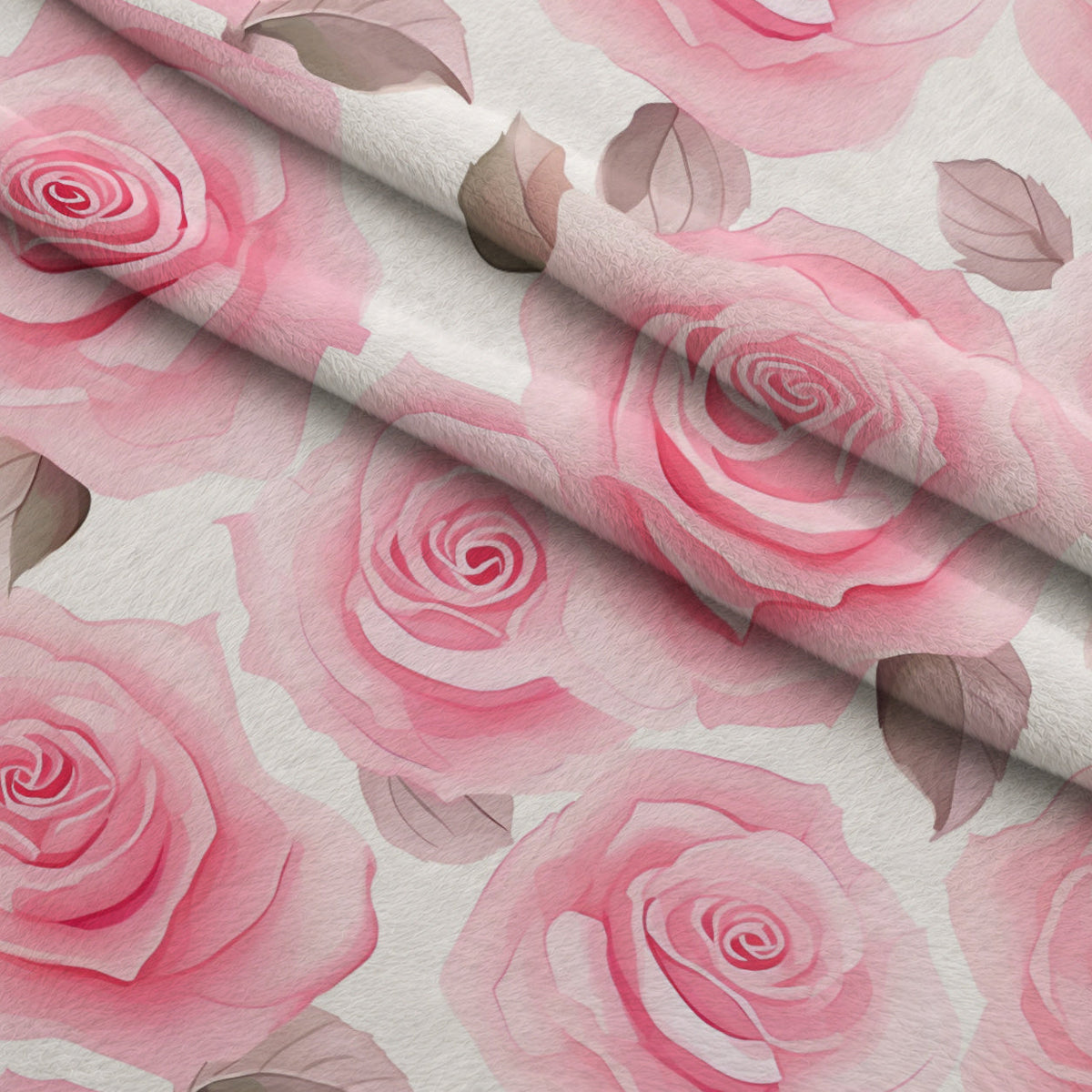 Rosewater Romance Pattern 7 Fleece Fabric — fleece fabric folded close-up preview (mv-fleece-v1:lying)