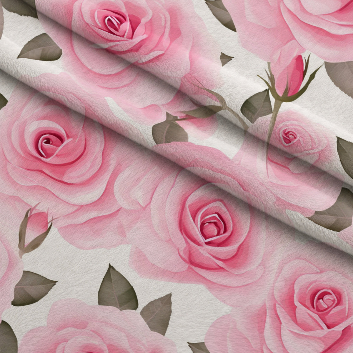 Rosewater Romance Pattern 9 Fleece Fabric — fleece fabric folded close-up preview (mv-fleece-v1:lying)