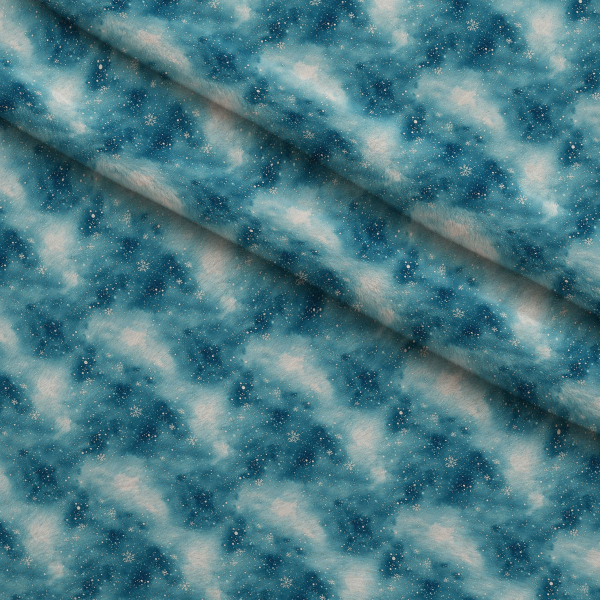 Rosewood Tartan Pattern 12 Fleece Fabric — fleece fabric folded close-up preview (mv-fleece-v1:lying)