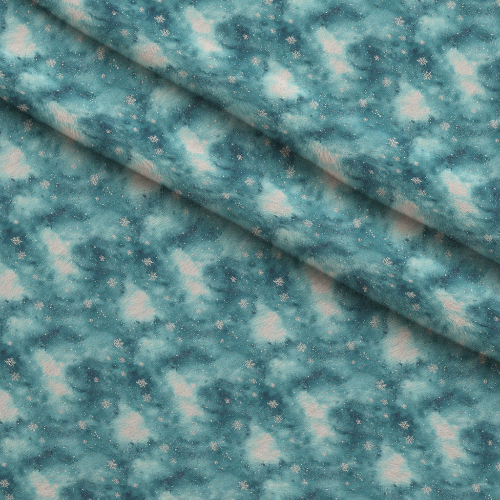 Rosewood Tartan Pattern 14 Fleece Fabric — fleece fabric folded close-up preview (mv-fleece-v1:lying)